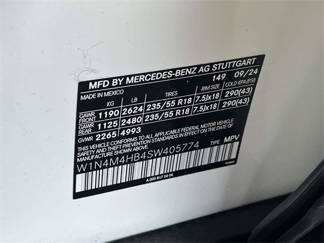 used 2025 Mercedes-Benz GLB car