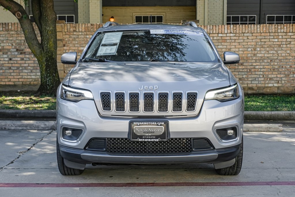 used 2020 Jeep Cherokee car, priced at $19,990