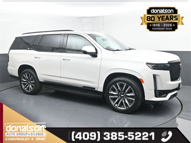 used 2021 Cadillac Escalade car, priced at $53,806