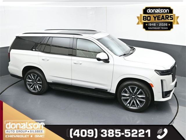 used 2021 Cadillac Escalade car, priced at $53,806