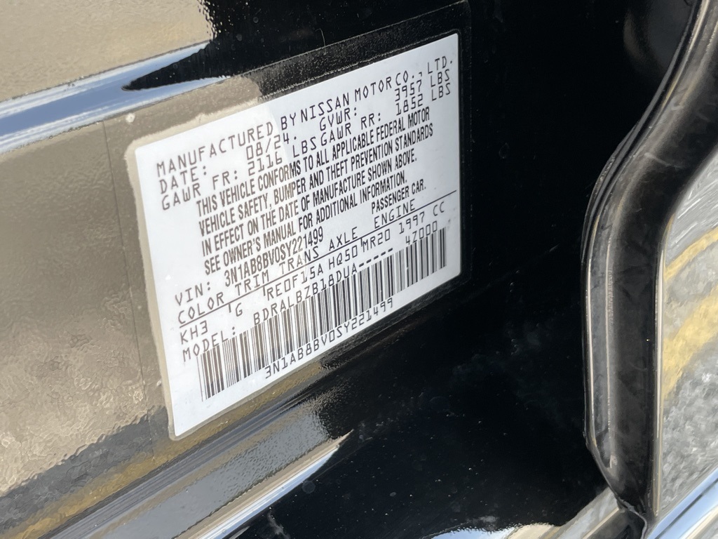 2025 Nissan Sentra S photo 15