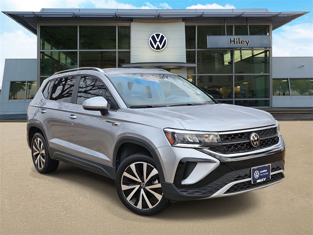 used 2023 Volkswagen Taos car, priced at $21,900