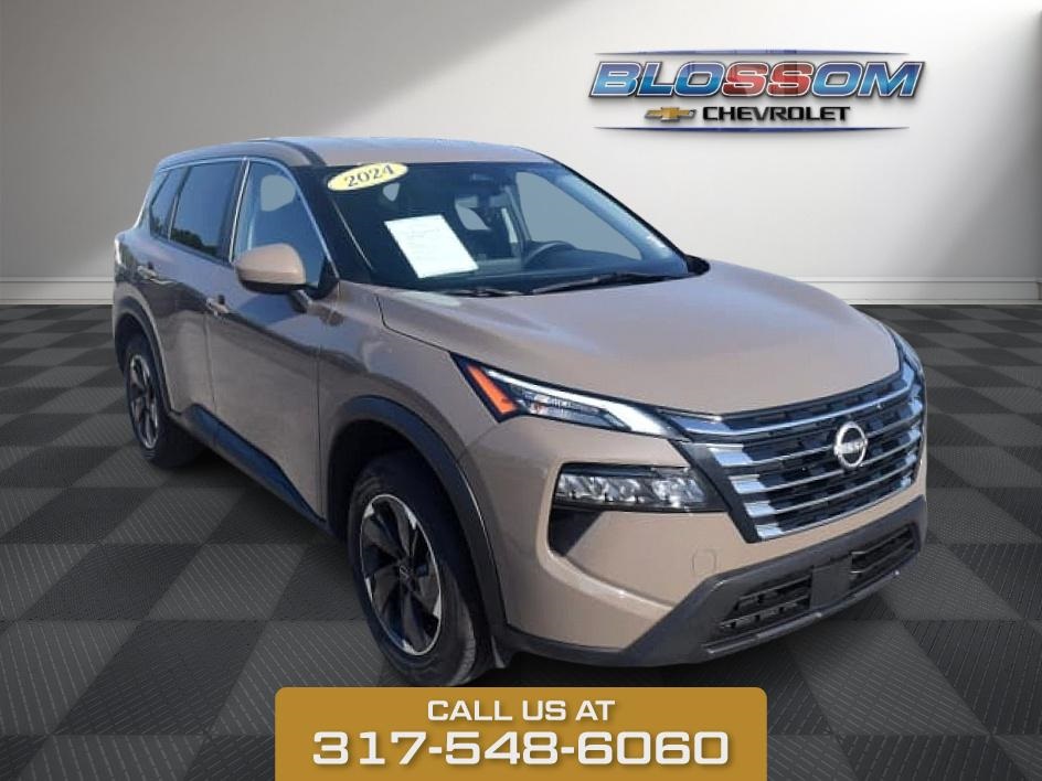 2024 Baja Storm Metallic Nissan Rogue SV SUV