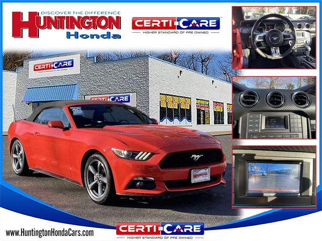 used 2016 Ford Mustang car, priced at $16,278