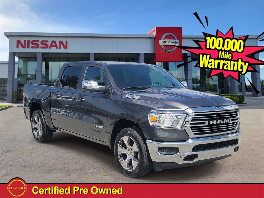 2024 Granite Crystal Metallic Clearcoat Ram 1500 Laramie RWD Truck