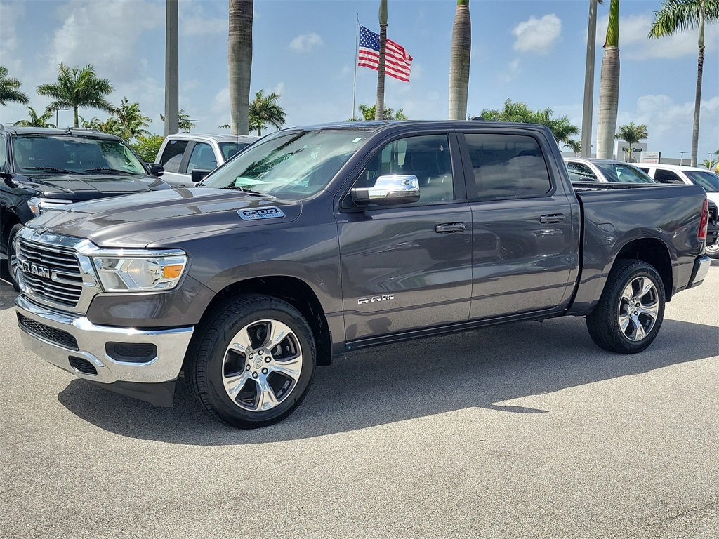 2024 Granite Crystal Metallic Clearcoat Ram 1500 Laramie RWD Truck