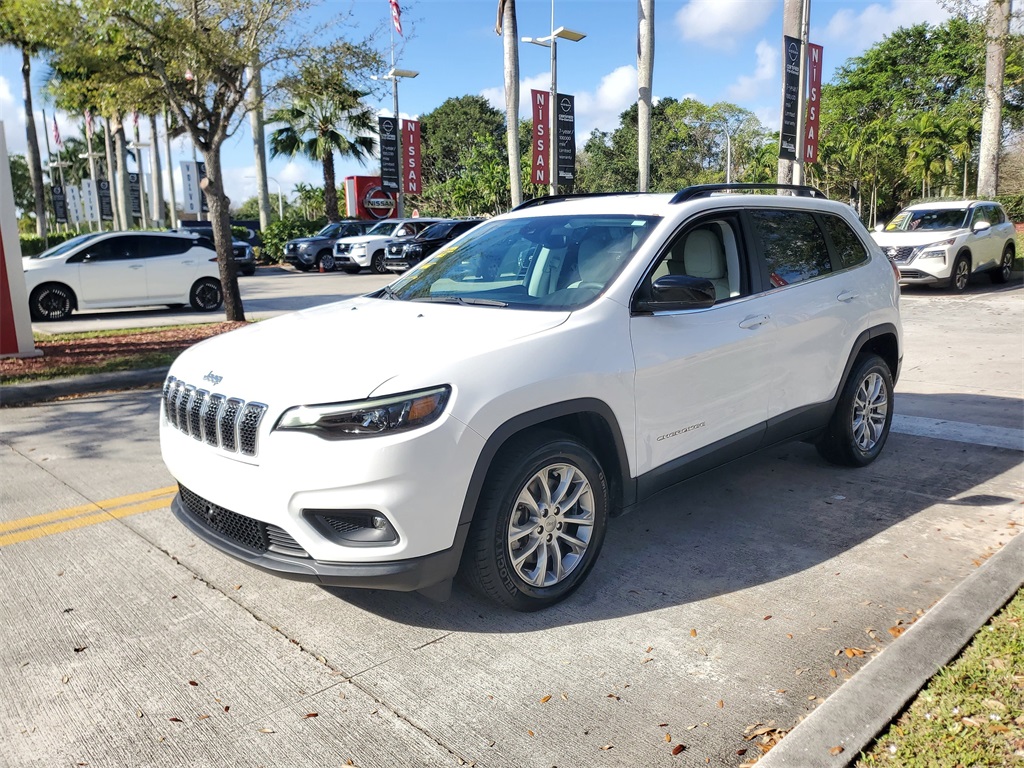 used 2022 Jeep Cherokee car, priced at $20,746