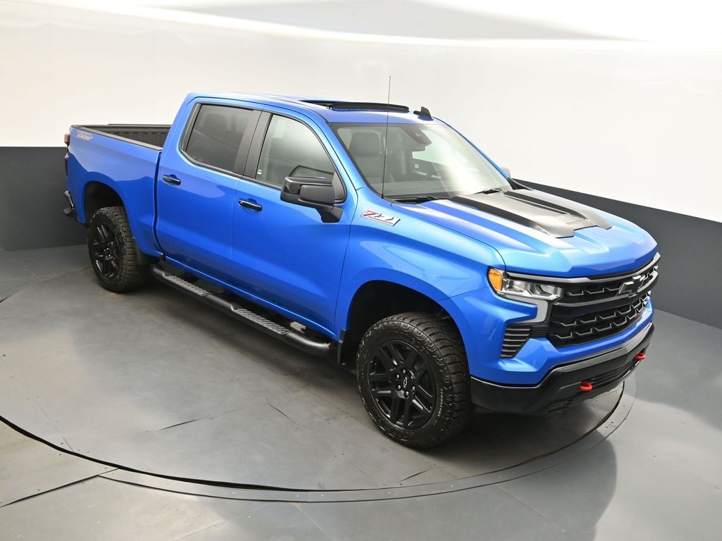 2025 Riptide Blue Chevrolet Silverado 1500 LT Trail Boss Truck