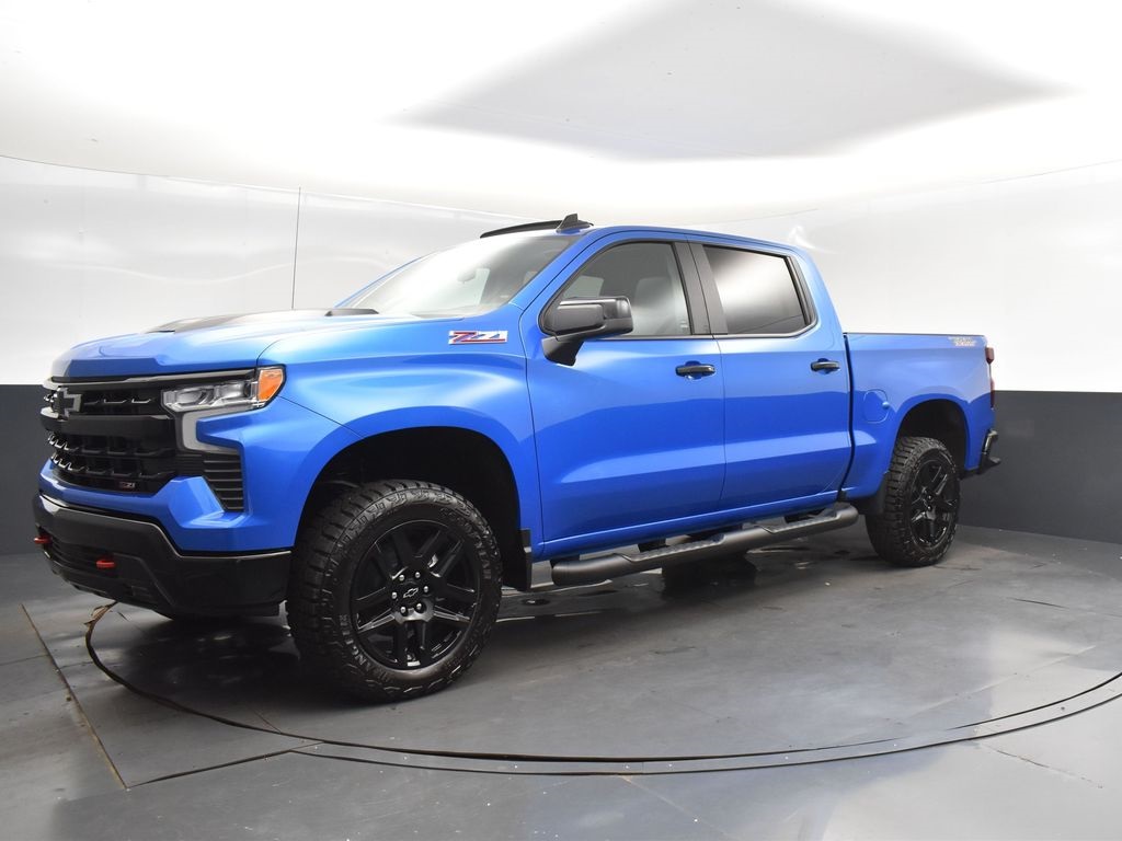 2025 Riptide Blue Chevrolet Silverado 1500 LT Trail Boss 4X4 Truck