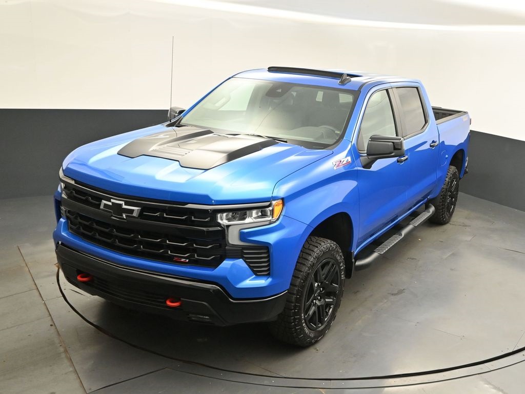 2025 Riptide Blue Chevrolet Silverado 1500 LT Trail Boss 4X4 Truck