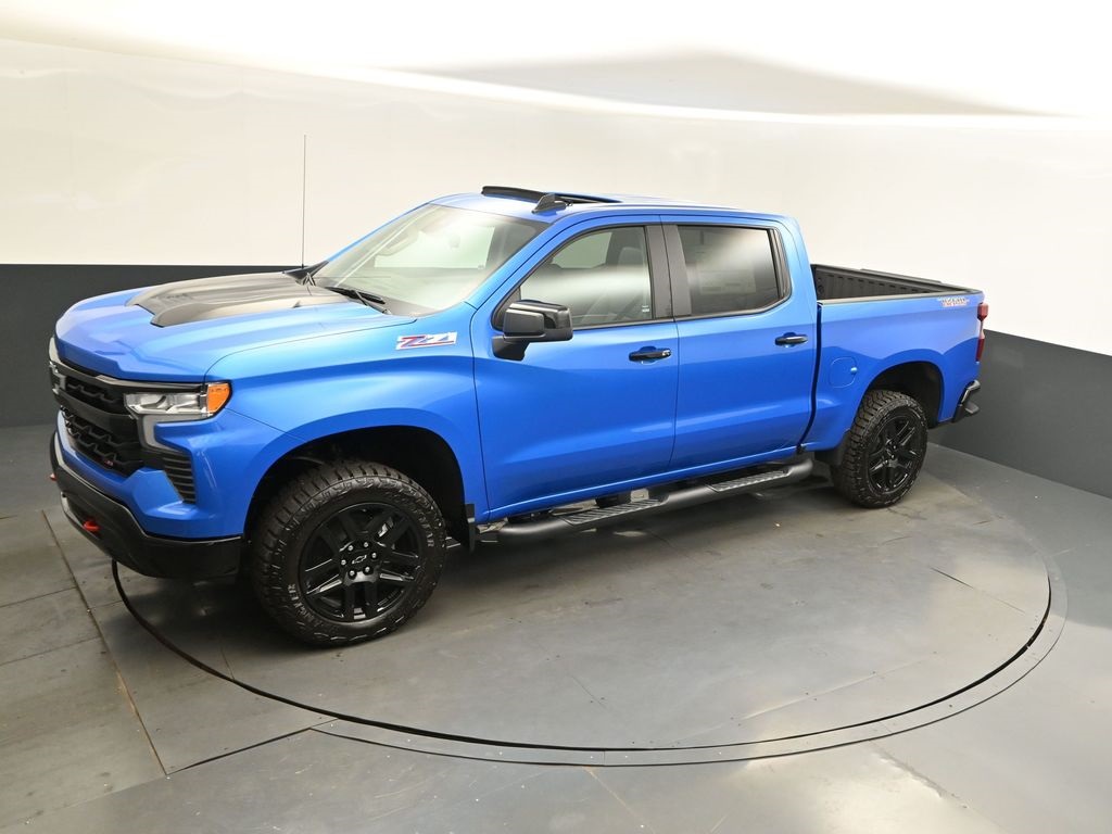 2025 Riptide Blue Chevrolet Silverado 1500 LT Trail Boss 4X4 Truck