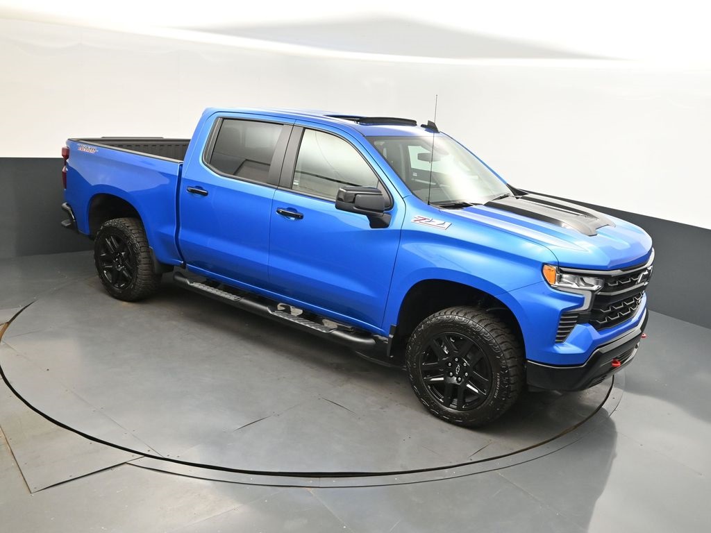 2025 Riptide Blue Chevrolet Silverado 1500 LT Trail Boss 4X4 Truck
