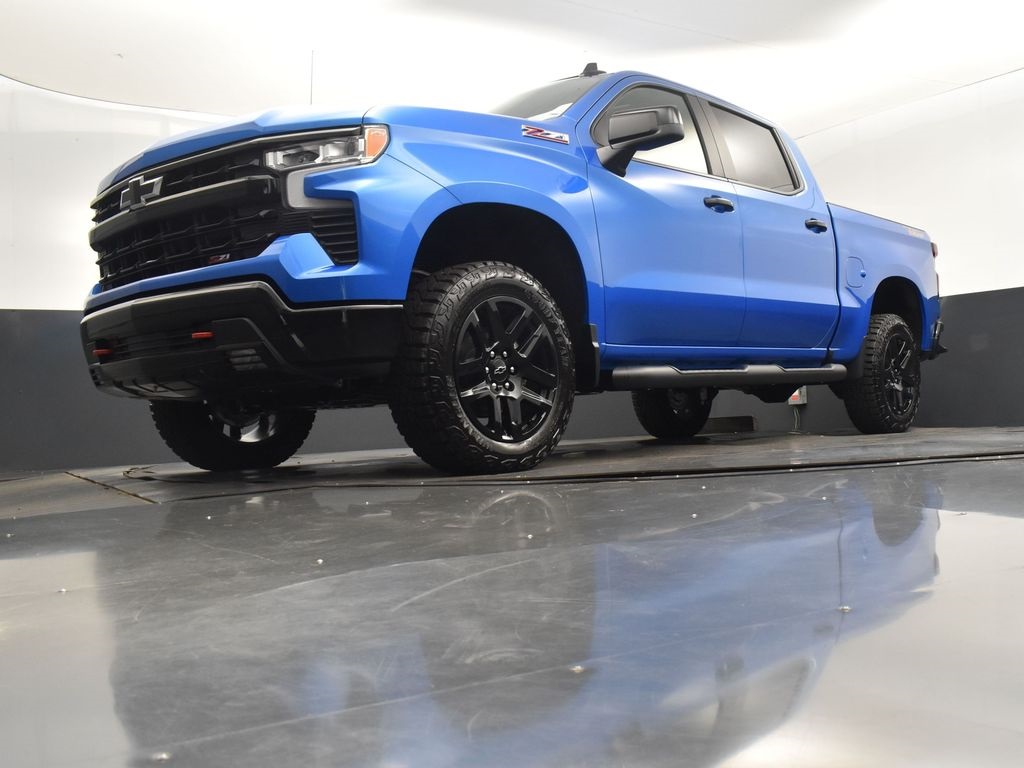 2025 Riptide Blue Chevrolet Silverado 1500 LT Trail Boss 4X4 Truck