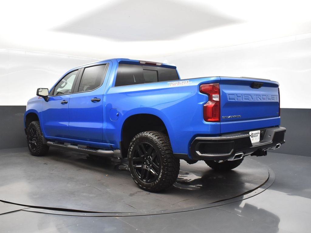 2025 Riptide Blue Chevrolet Silverado 1500 LT Trail Boss 4X4 Truck