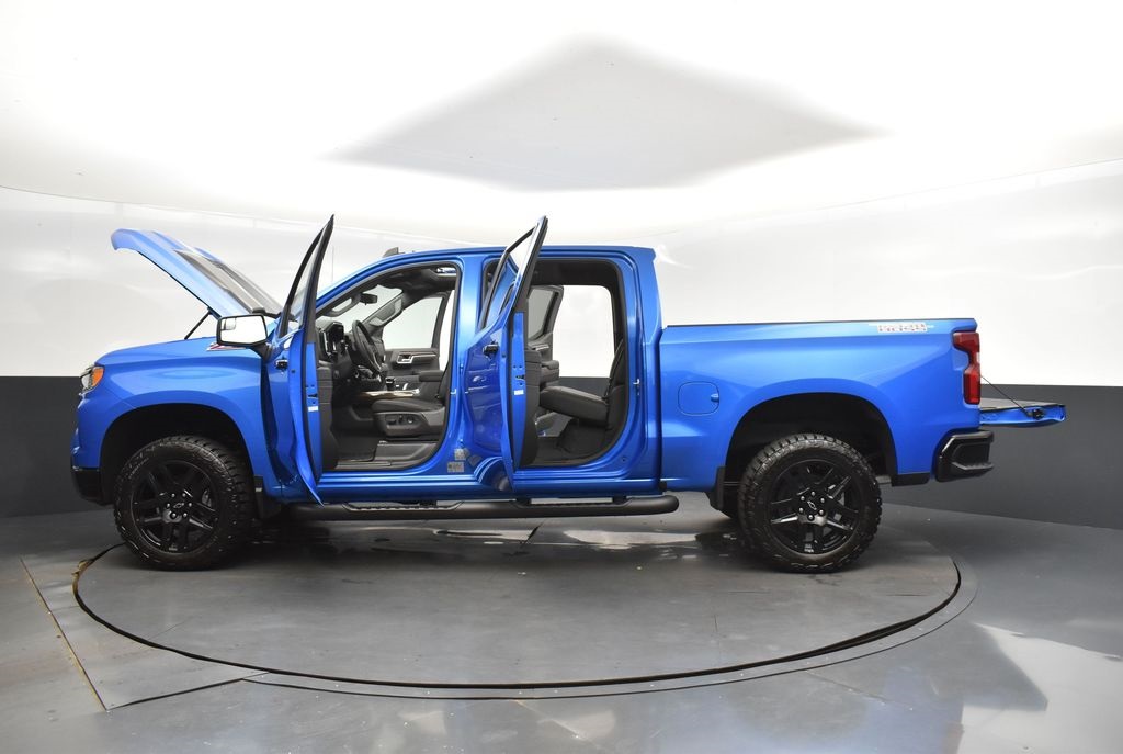 2025 Riptide Blue Chevrolet Silverado 1500 LT Trail Boss 4X4 Truck