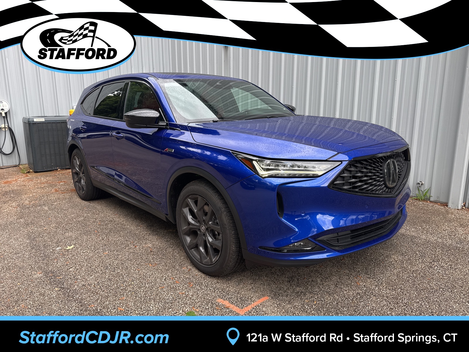 2022 Blue Acura MDX A-Spec SUV