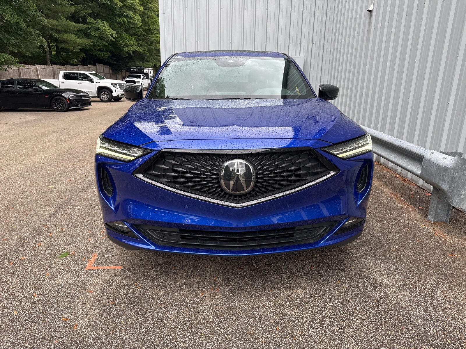 2022 Blue Acura MDX A-Spec AWD SUV