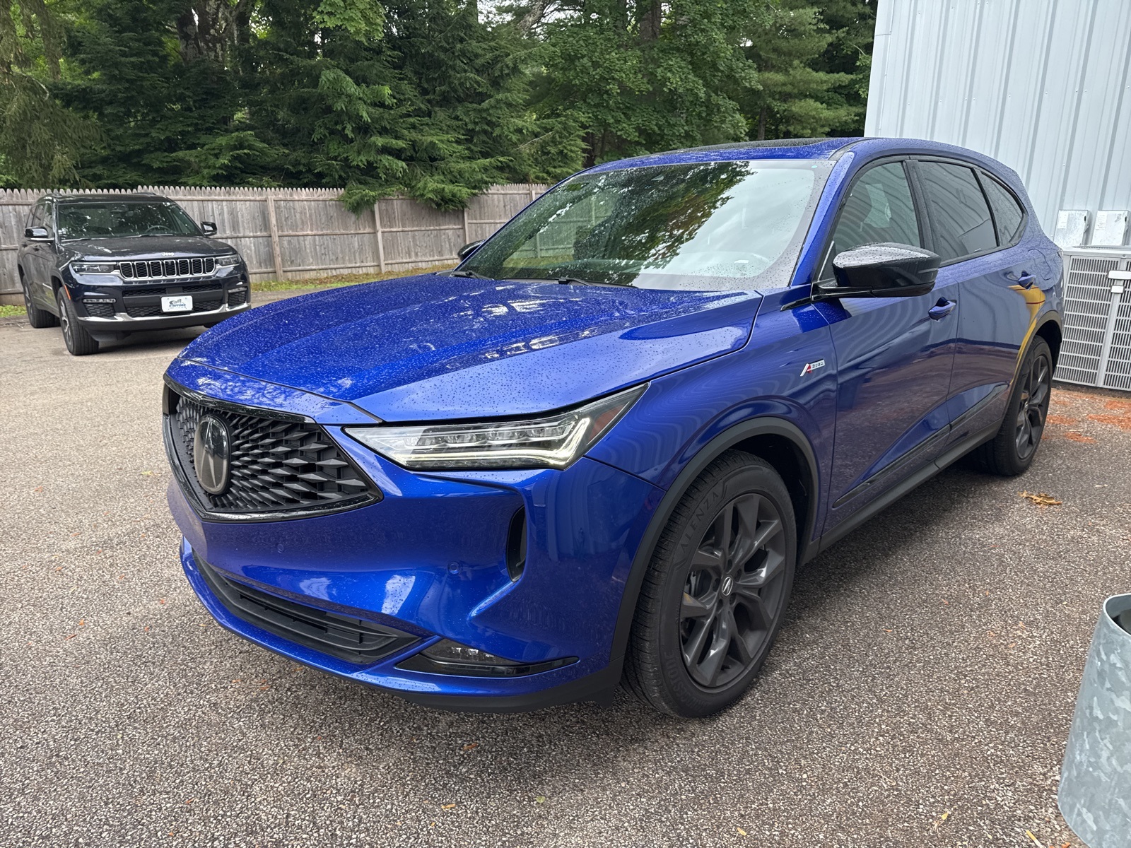 2022 Blue Acura MDX A-Spec AWD SUV