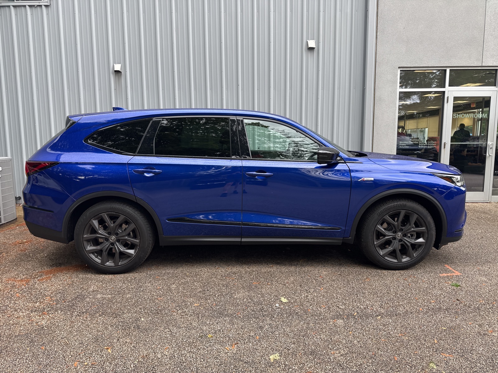 2022 Blue Acura MDX A-Spec AWD SUV