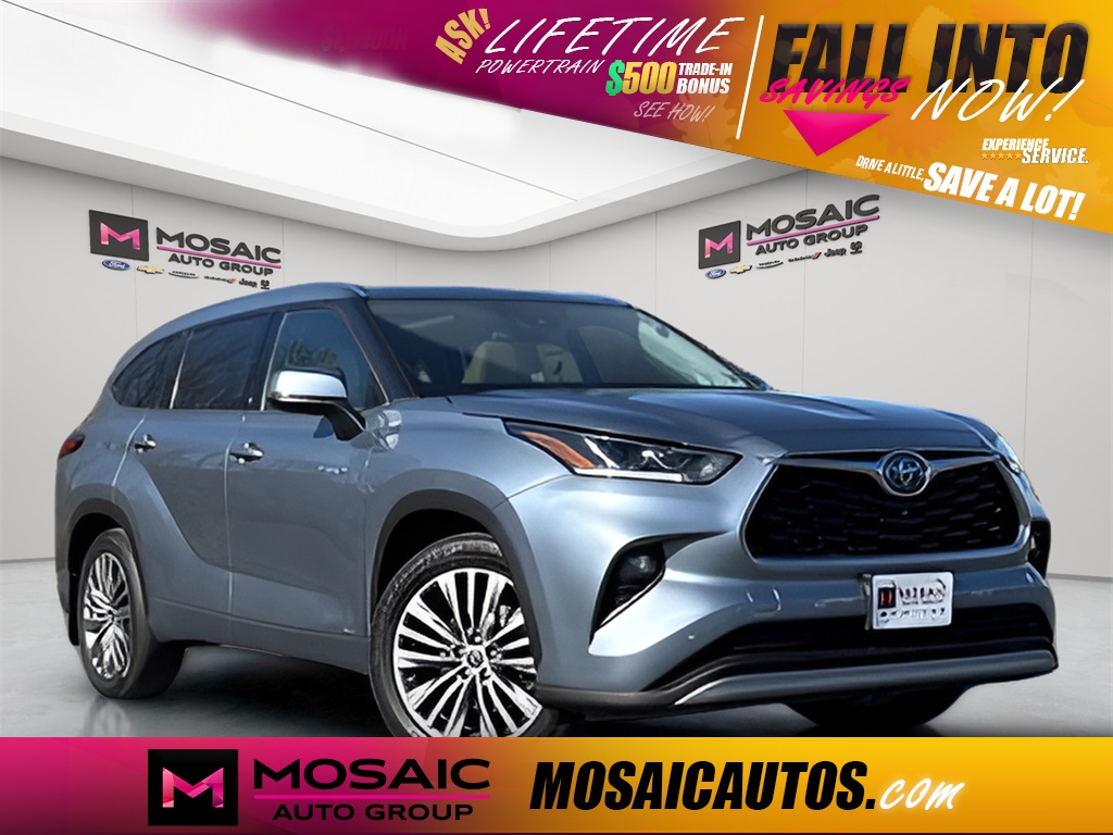 Used 2021 Toyota Highlander Hybrid Platinum SUVs