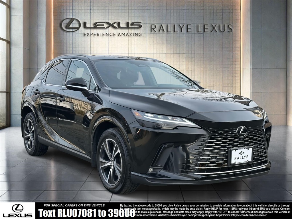 used 2024 Lexus RX car, priced at $49,995