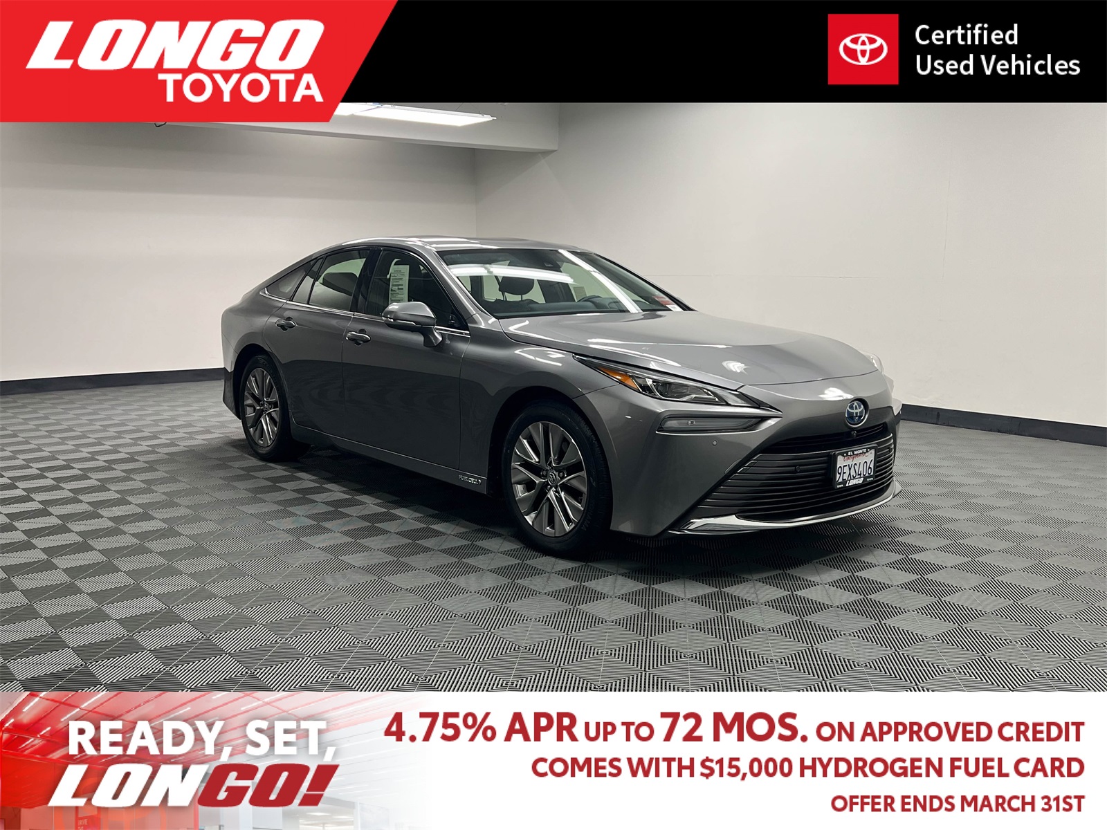 used 2022 Toyota Mirai car, priced at $12,988