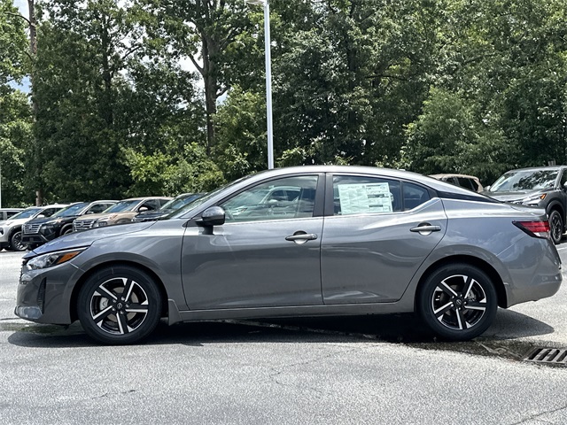 2025 Gun Metallic Nissan Sentra SV FWD Sedan