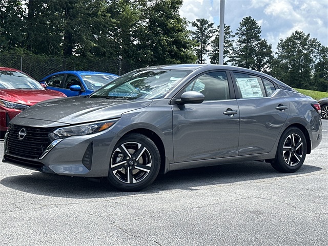2025 Gun Metallic Nissan Sentra SV FWD Sedan