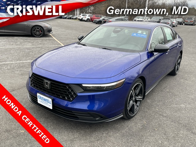 used 2024 Honda Accord Hybrid car, priced at $27,095