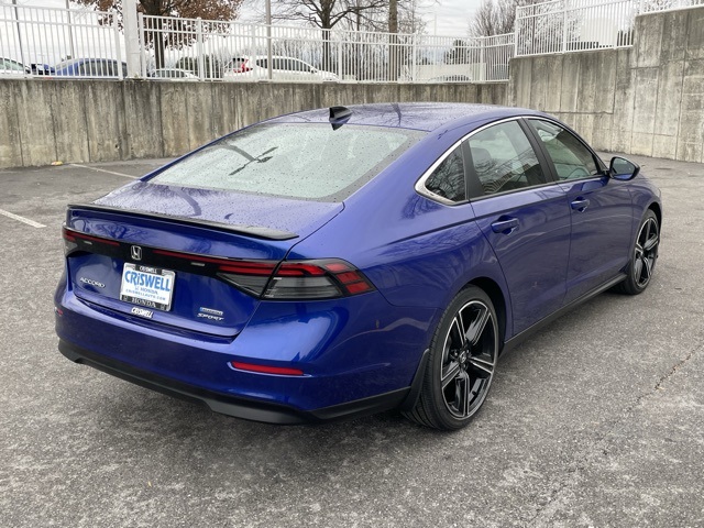 used 2024 Honda Accord Hybrid car, priced at $27,095