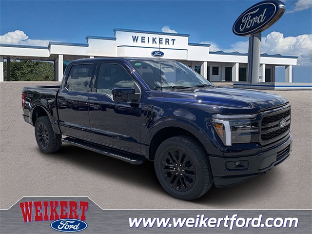 2025 Antimatter Blue Metallic Ford F-150 Lariat Truck