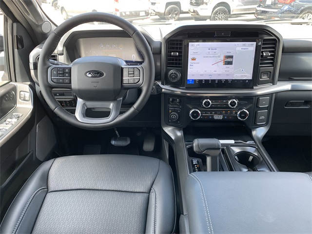 2025 Antimatter Blue Metallic Ford F-150 Lariat 4X4 Truck