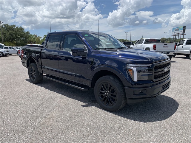 2025 Antimatter Blue Metallic Ford F-150 Lariat 4X4 Truck