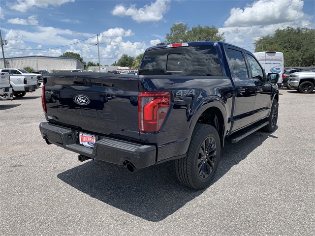 2025 Antimatter Blue Metallic Ford F-150 Lariat 4X4 Truck