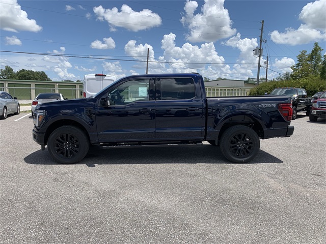 2025 Antimatter Blue Metallic Ford F-150 Lariat 4X4 Truck