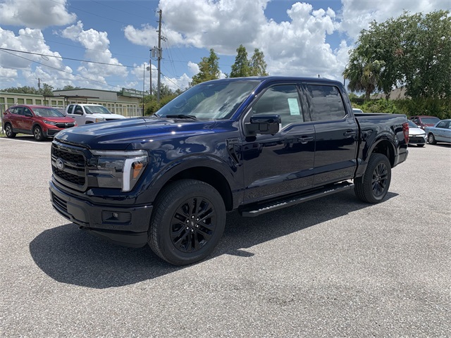 2025 Antimatter Blue Metallic Ford F-150 Lariat 4X4 Truck