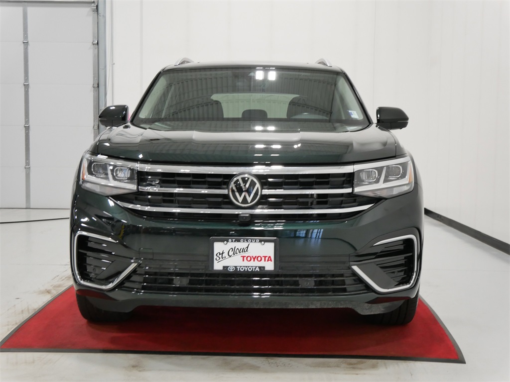 Used 2022 Volkswagen Atlas SEL Premium R-Line with VIN 1V2FR2CAXNC506889 for sale in Waite Park, Minnesota