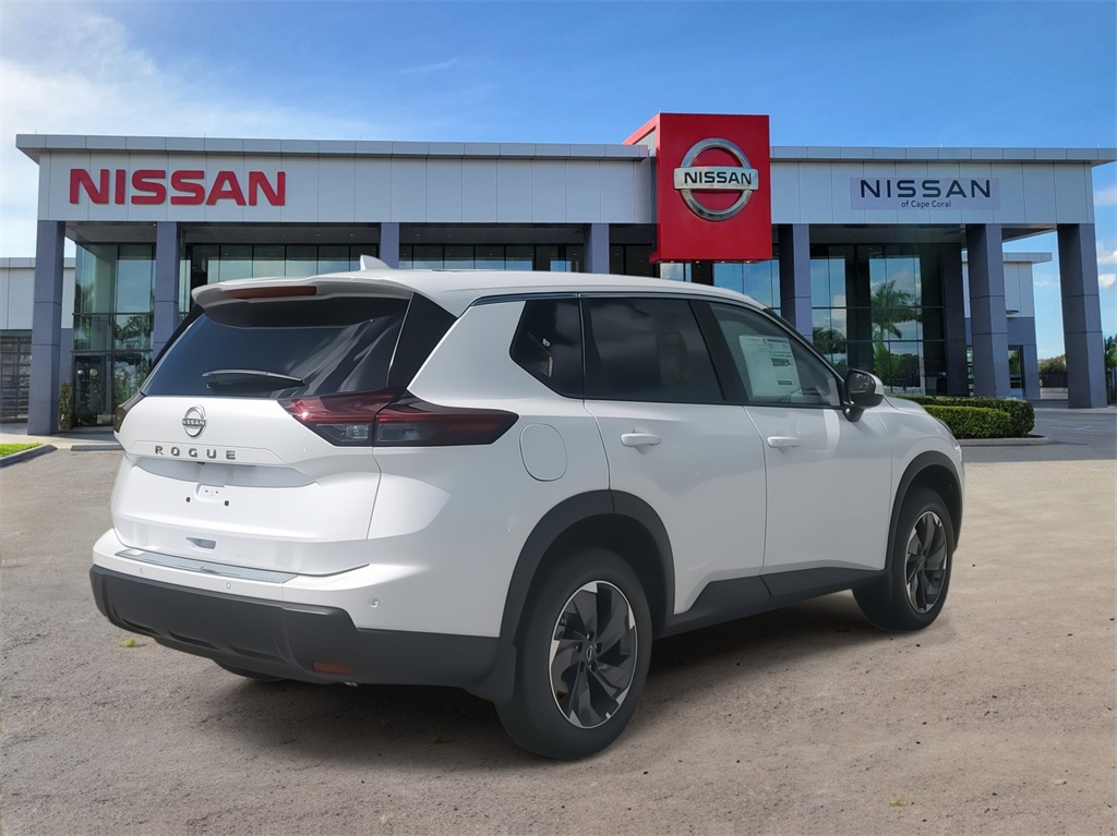 2025 White Pearl Nissan Rogue SV FWD SUV