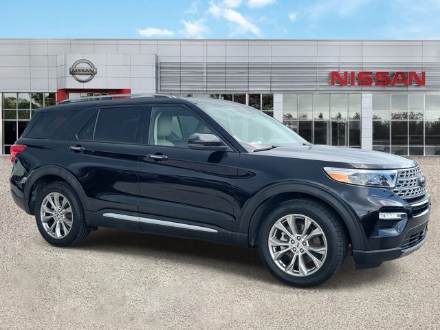 2022 Black Metallic Ford Explorer Limited RWD SUV