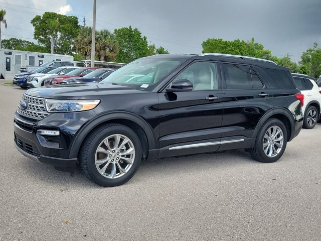 2022 Black Metallic Ford Explorer Limited RWD SUV