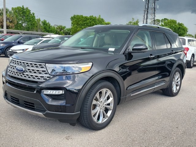 2022 Black Metallic Ford Explorer Limited RWD SUV