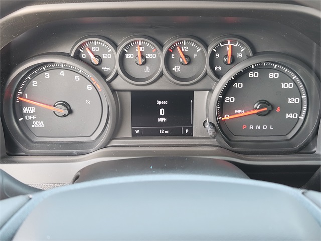 2025 Summit White Chevrolet Silverado 1500 Custom RWD Truck