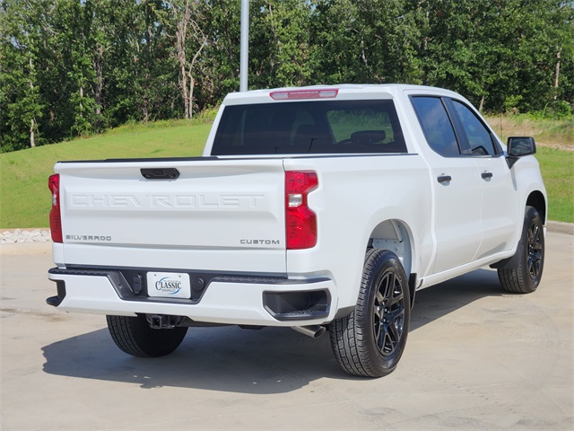 2025 Summit White Chevrolet Silverado 1500 Custom RWD Truck