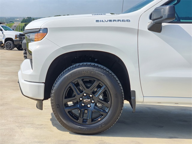 2025 Summit White Chevrolet Silverado 1500 Custom RWD Truck