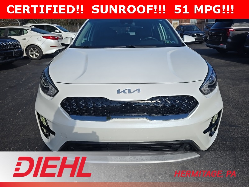 Used 2022 Kia Niro LXS SE with VIN KNDCB3LC4N5524230 for sale in Hermitage, PA