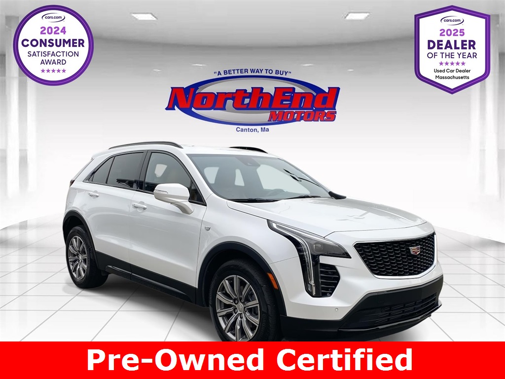 2023 Crystal White Tricoat Cadillac XT4 Sport SUV
