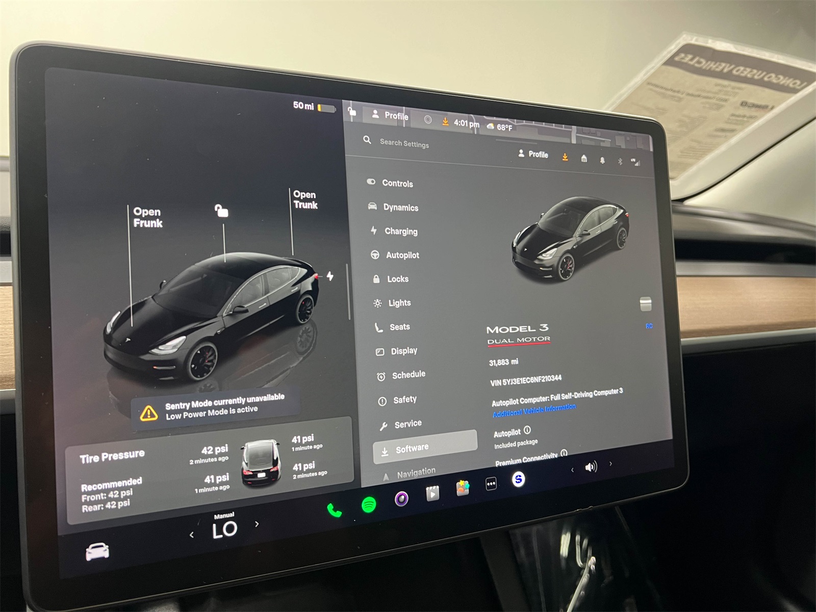 used 2022 Tesla Model 3 car, priced at $26,788