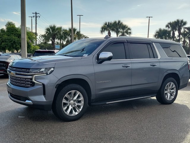 2022 Satin Steel Metallic Chevrolet Suburban Premier 4X4 SUV