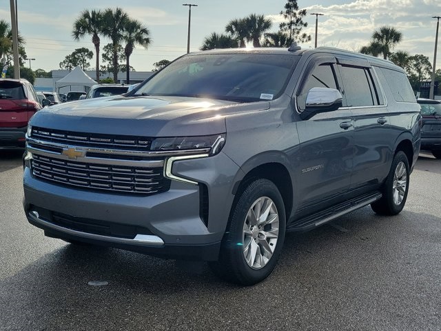 2022 Satin Steel Metallic Chevrolet Suburban Premier 4X4 SUV
