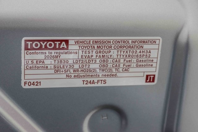 used 2026 Toyota Tacoma car, priced at $34,792